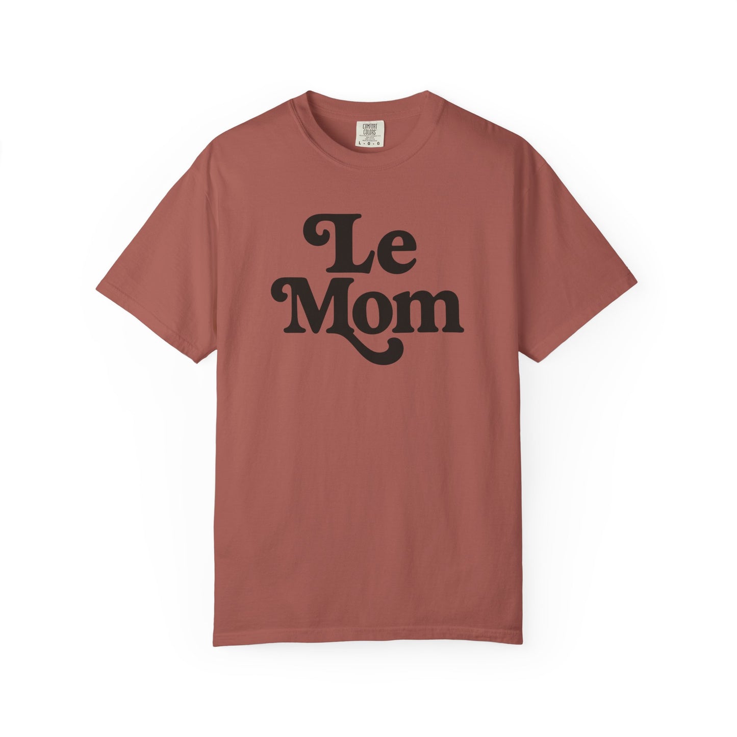 Le Mom T-Shirt | Retro Script Mom Tee, Mother's Day Shirt, Comfort Colors