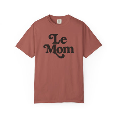 Le Mom T-Shirt | Retro Script Mom Tee, Mother's Day Shirt, Comfort Colors