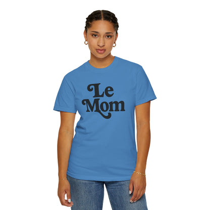 Le Mom T-Shirt | Retro Script Mom Tee, Mother's Day Shirt, Comfort Colors