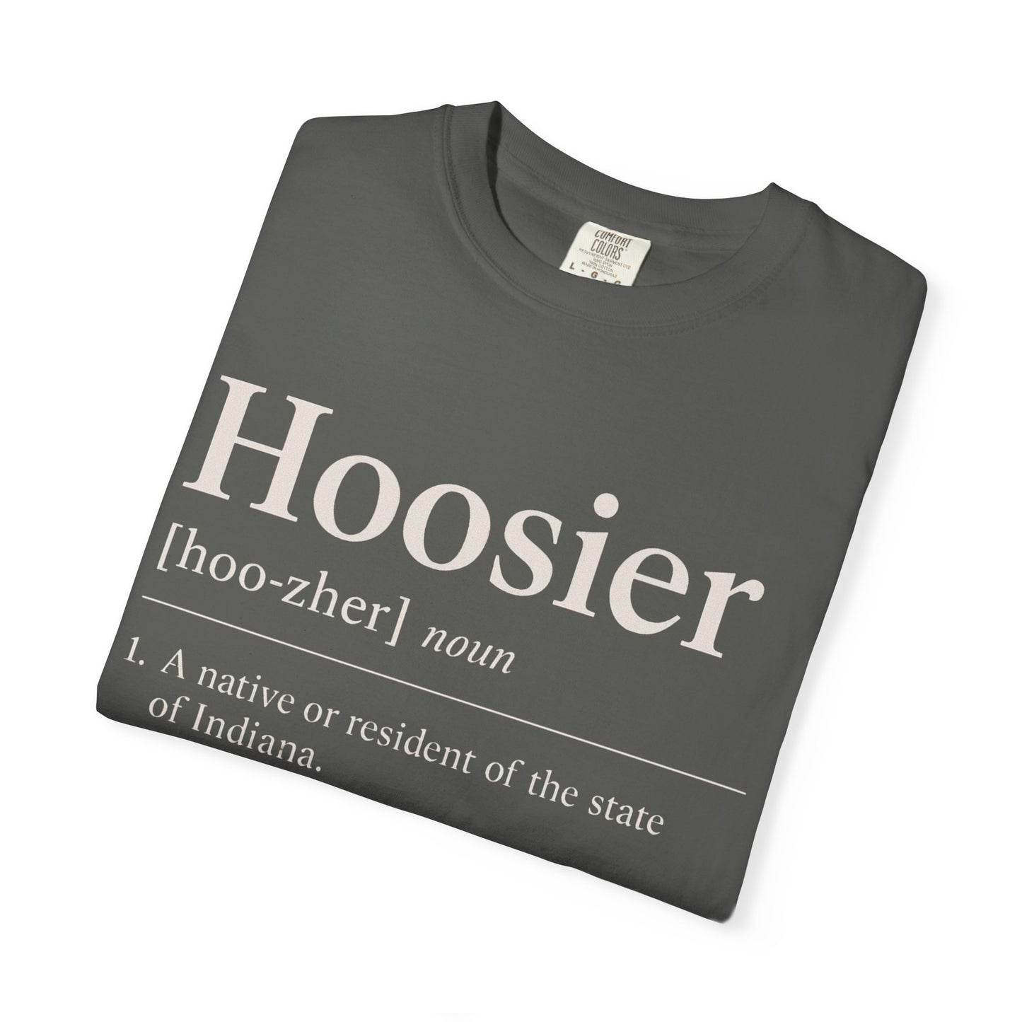 Hoosier definition T-shirt | Indiana pride tee, Comfort Colors tshirt, Midwest