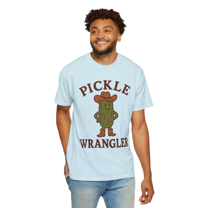 Pickle Wrangler T-shirt - Funny Western Comfort Colors Tee