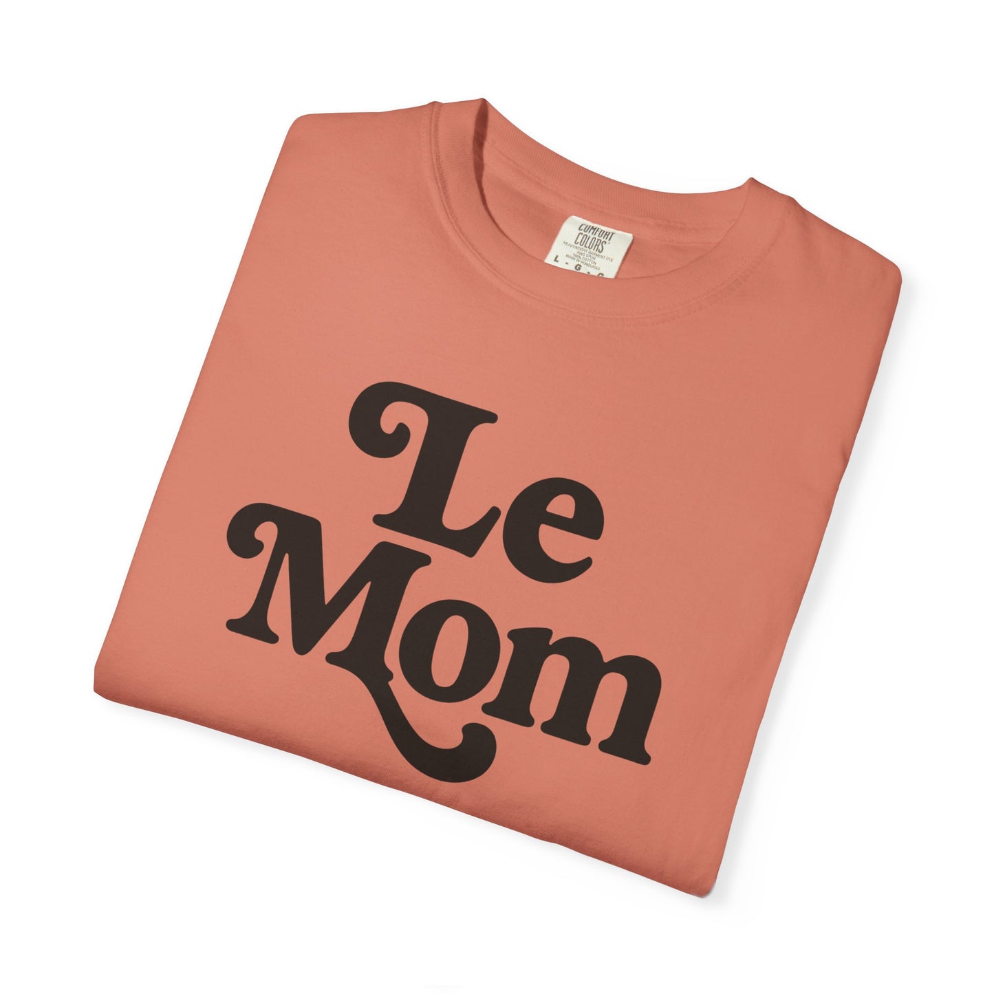 Le Mom T-Shirt | Retro Script Mom Tee, Mother's Day Shirt, Comfort Colors