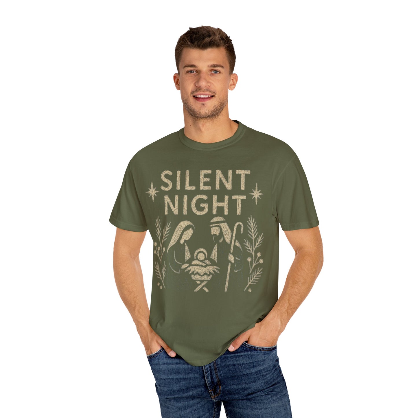 Silent Night Christmas T-shirt