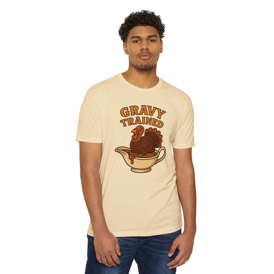 Gravy Trained T-Shirt — Funny Thanksgiving Turkey Graphic Tee