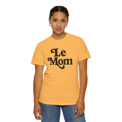 Le Mom T-Shirt | Retro Script Mom Tee, Mother's Day Shirt, Comfort Colors