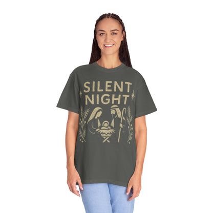 Silent Night Christmas T-shirt