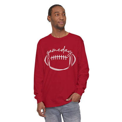 Gameday Long Sleeve T-Shirt - Soft & Stylish Casual Wear, Perfect for Everyday, Gifts, Birthdays, Holidays, All Seasons, Gameday