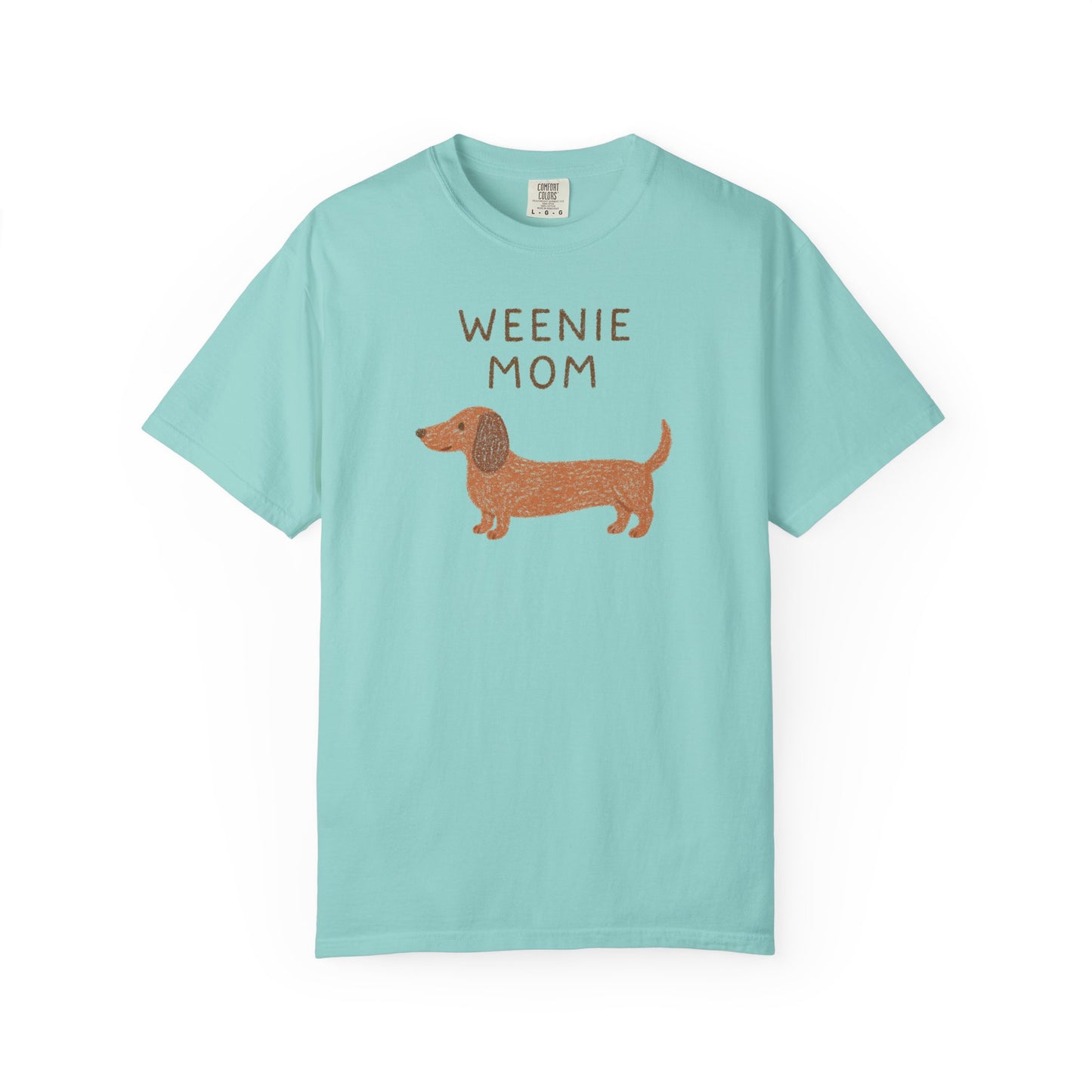 Weenie Mom Dachshund Shirt | Dachshund Mom Tee Comfort Colors T-shirt Weiner dog