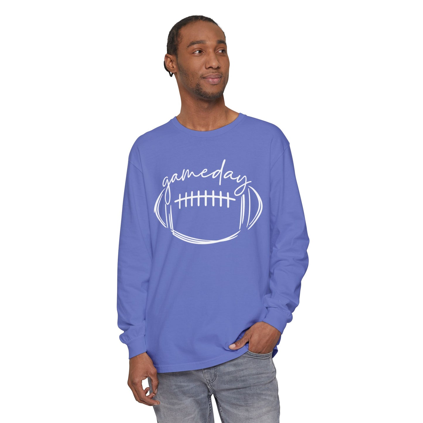 Gameday Long Sleeve T-Shirt - Soft & Stylish Casual Wear, Perfect for Everyday, Gifts, Birthdays, Holidays, All Seasons, Gameday