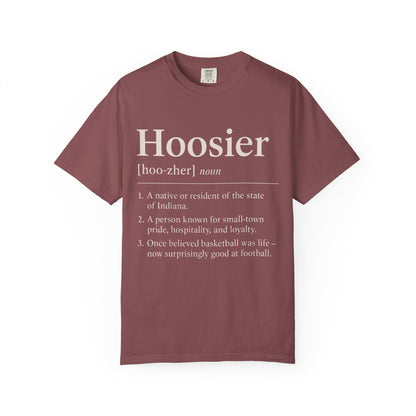 Hoosier definition T-shirt | Indiana pride tee, Comfort Colors tshirt, Midwest