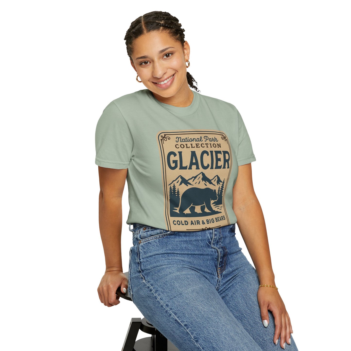 Glacier National Park Big Bears T-shirt | Glacier Park Wildlife Tee