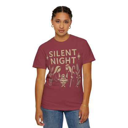Silent Night Christmas T-shirt
