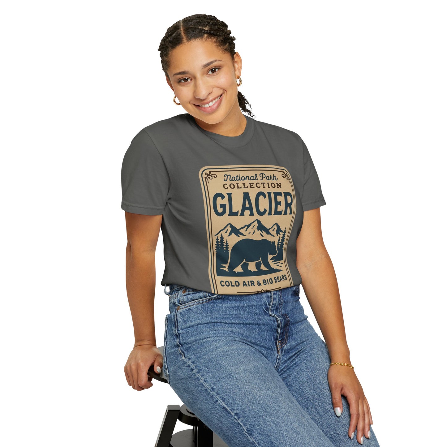 Glacier National Park Big Bears T-shirt | Glacier Park Wildlife Tee