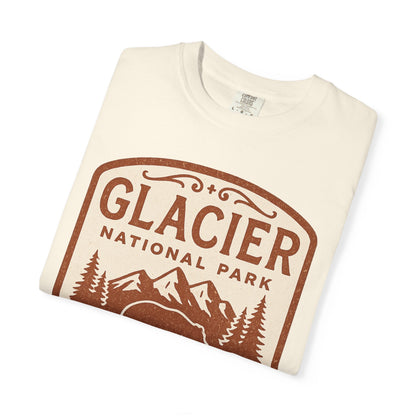 Glacier National Park Comfort Colors T-shirt | Glacier Design, Outdoor Tee
