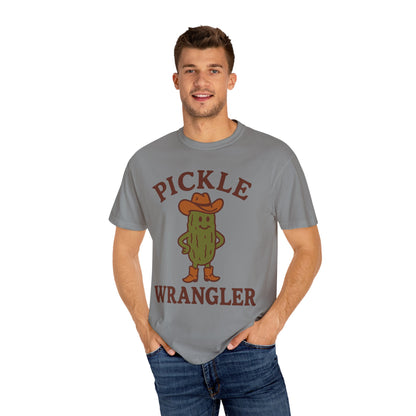 Pickle Wrangler T-shirt - Funny Western Comfort Colors Tee