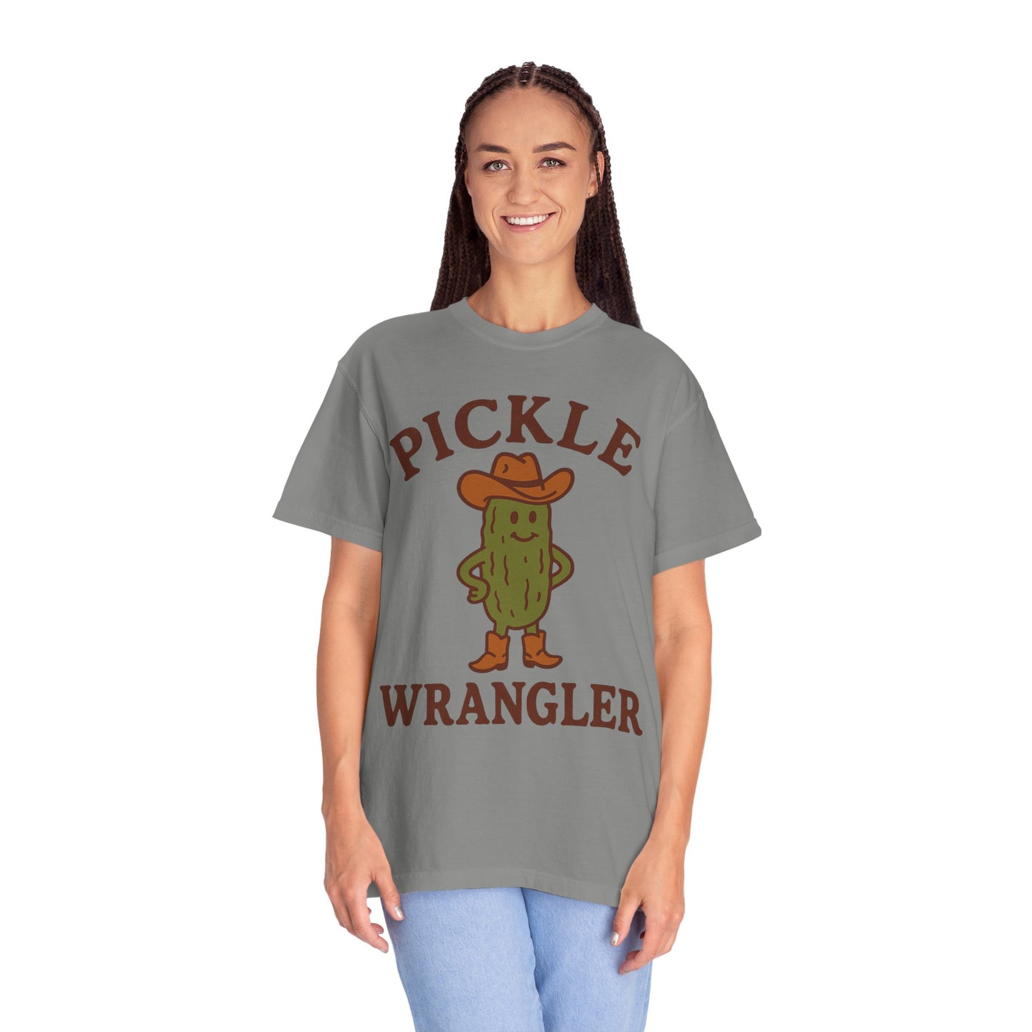 Pickle Wrangler T-shirt - Funny Western Comfort Colors Tee