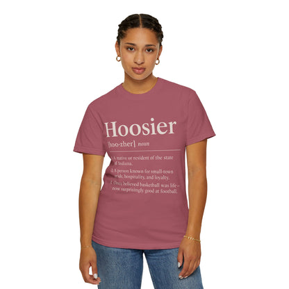 Hoosier definition T-shirt | Indiana pride tee, Comfort Colors tshirt, Midwest