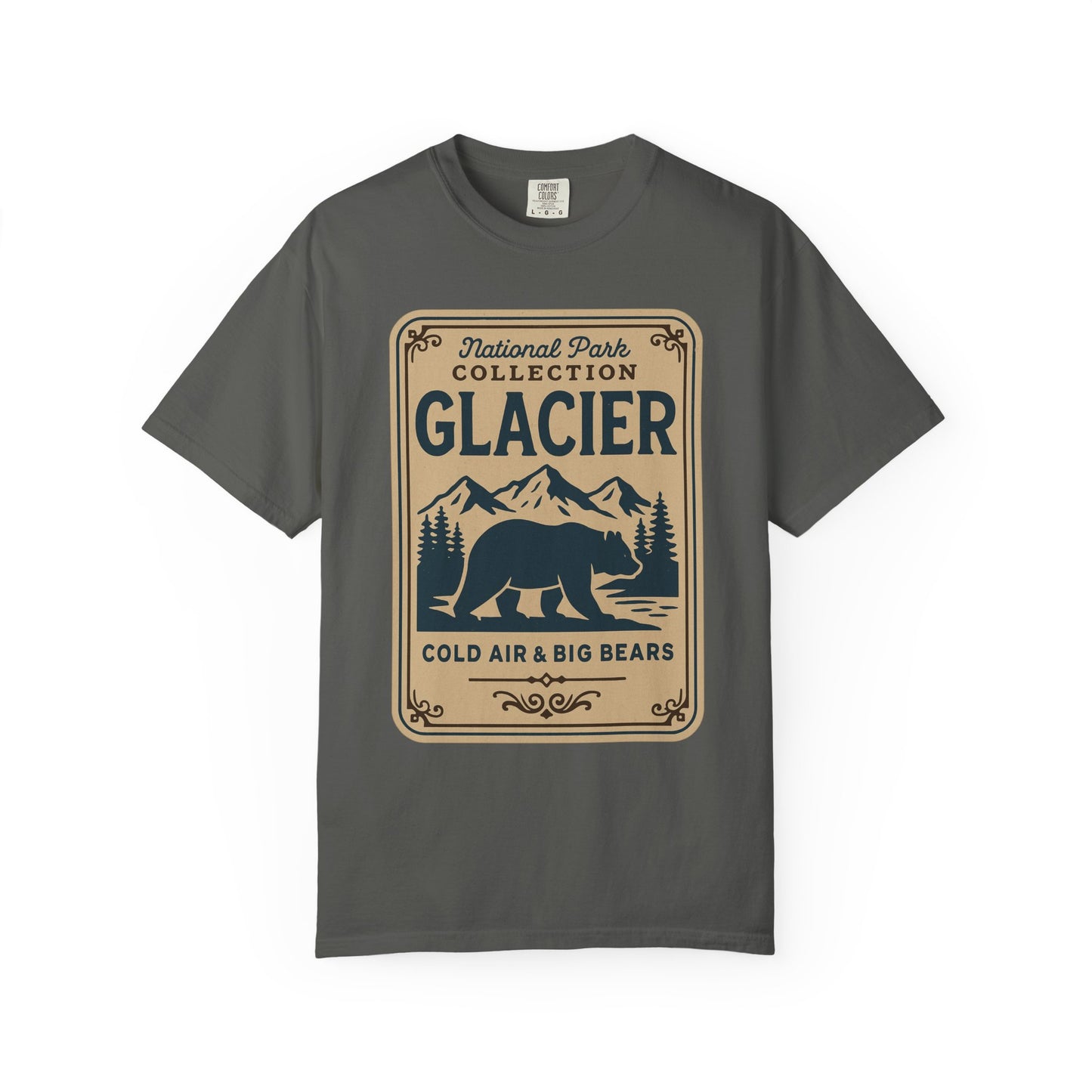 Glacier National Park Big Bears T-shirt | Glacier Park Wildlife Tee