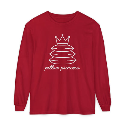Pillow Princess Comfort Colors Long Sleeve T-Shirt