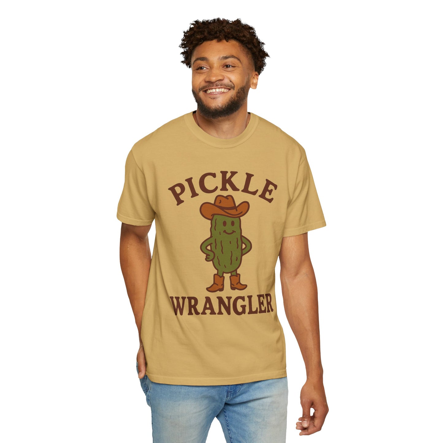 Pickle Wrangler T-shirt - Funny Western Comfort Colors Tee