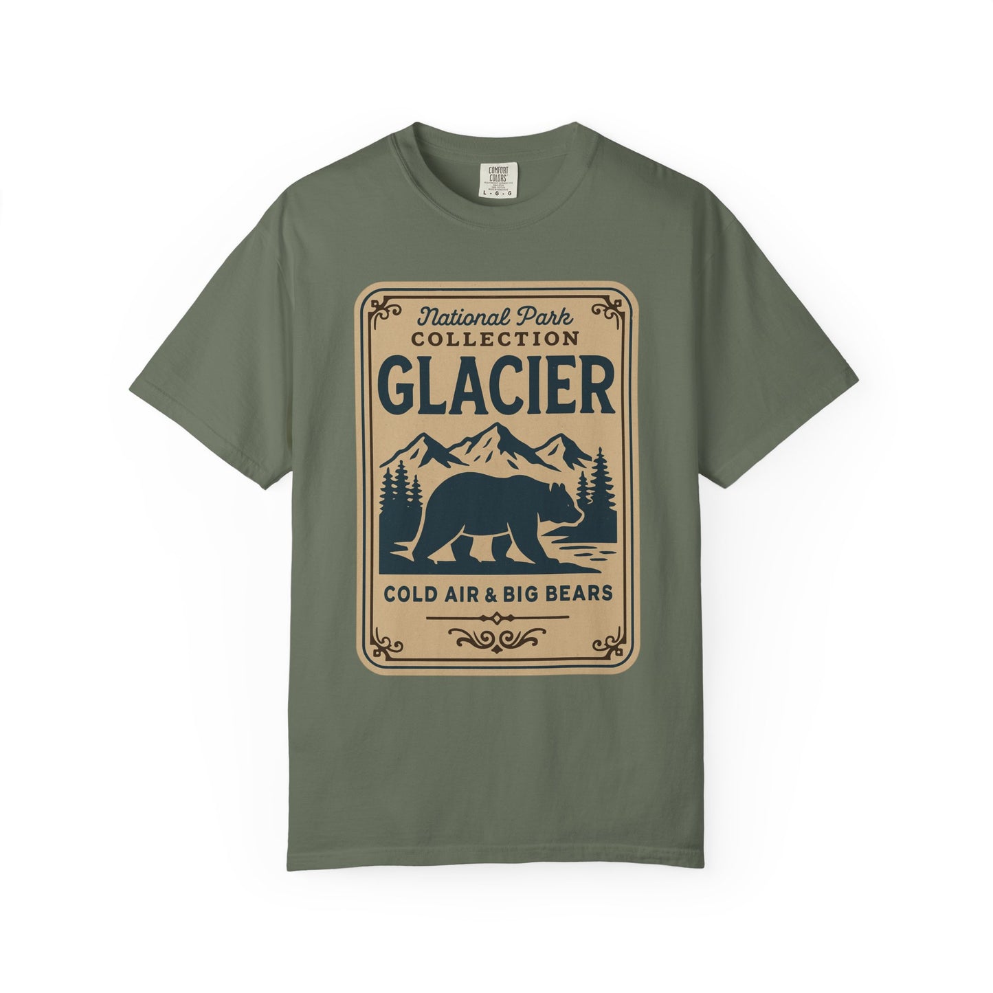 Glacier National Park Big Bears T-shirt | Glacier Park Wildlife Tee