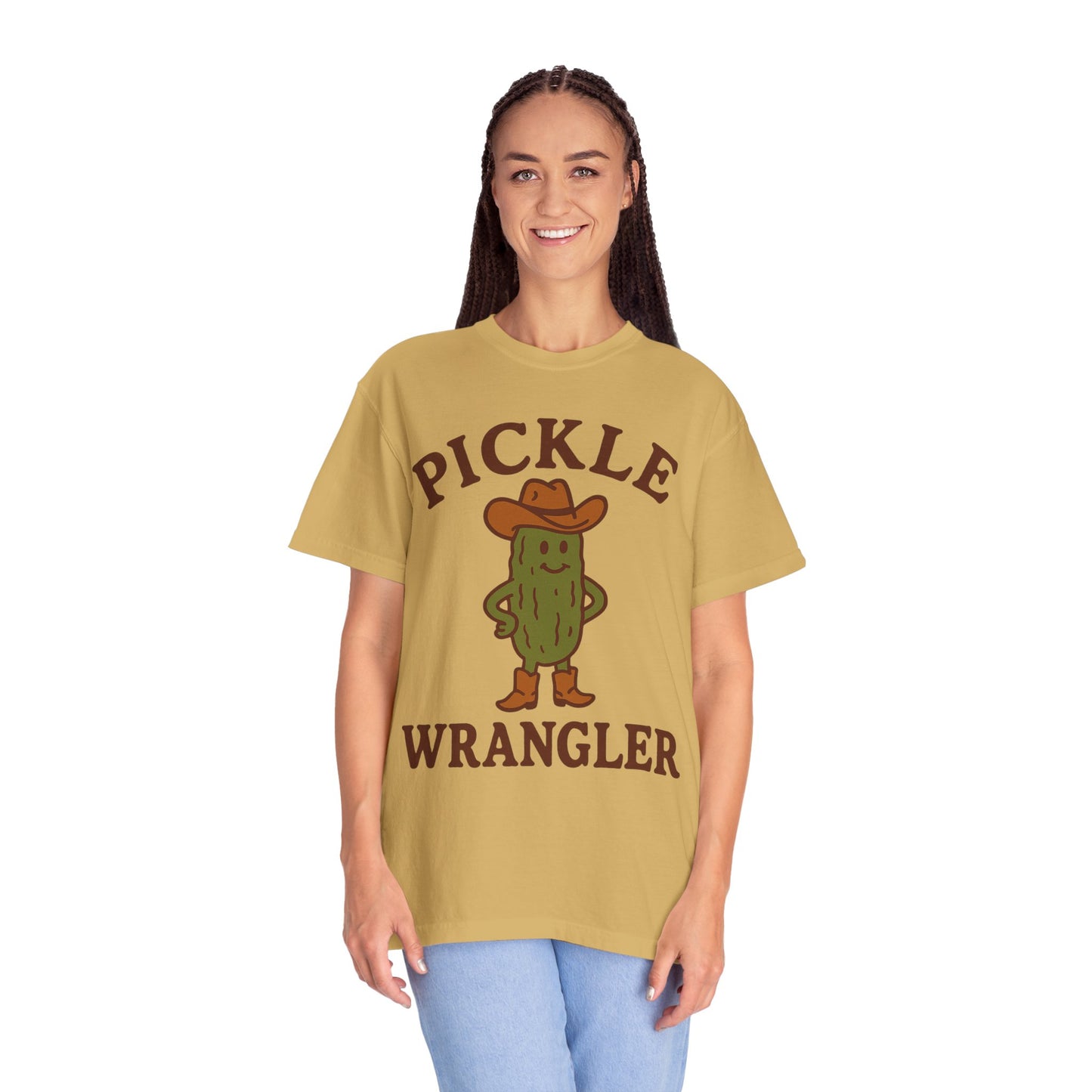 Pickle Wrangler T-shirt - Funny Western Comfort Colors Tee