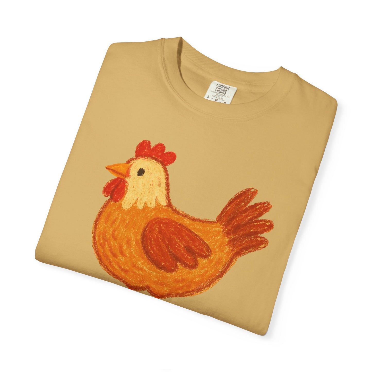 Clucked Funny Chicken Lover Comfort Colors T-Shirt, Chicken Graphic Tee, Unisex Tee, Garment-Dyed Shirt, Chicken Mom Gift, Animal Lover