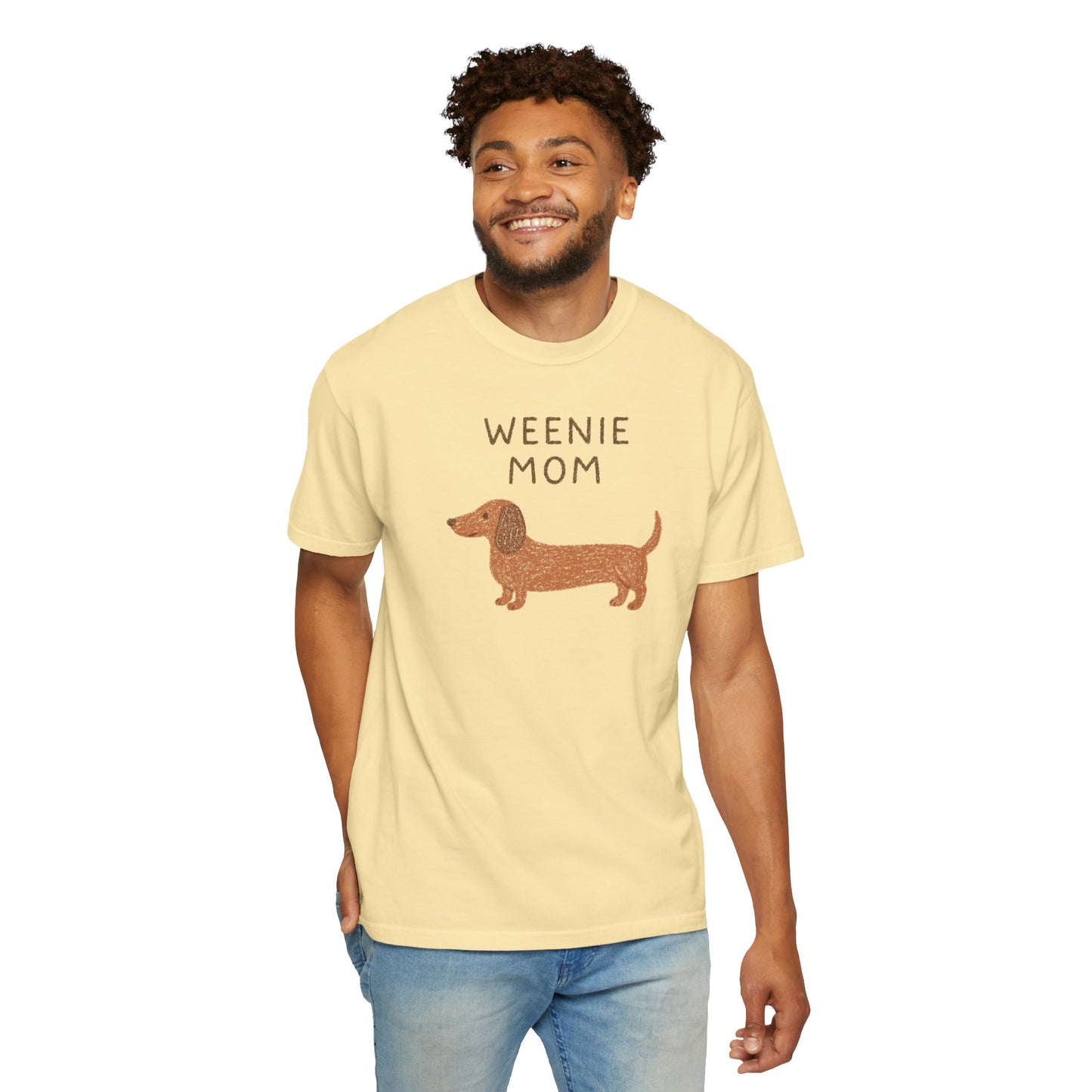 Weenie Mom Dachshund Shirt | Dachshund Mom Tee Comfort Colors T-shirt Weiner dog