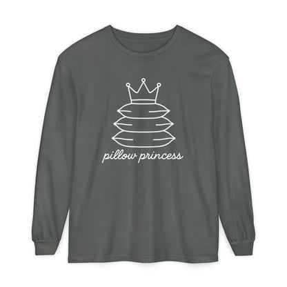 Pillow Princess Comfort Colors Long Sleeve T-Shirt