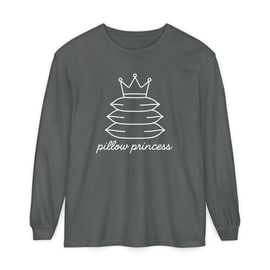 Pillow Princess Comfort Colors Long Sleeve T-Shirt