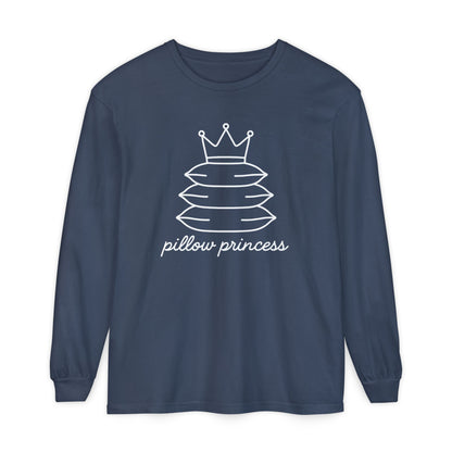Pillow Princess Comfort Colors Long Sleeve T-Shirt