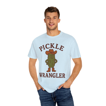 Pickle Wrangler T-shirt - Funny Western Comfort Colors Tee