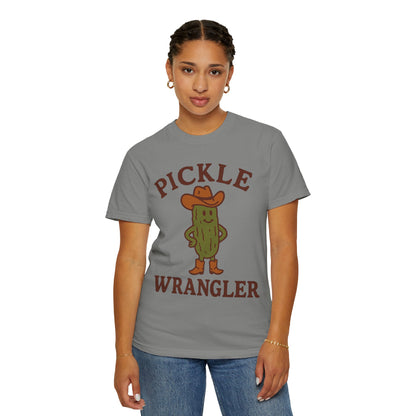Pickle Wrangler T-shirt - Funny Western Comfort Colors Tee