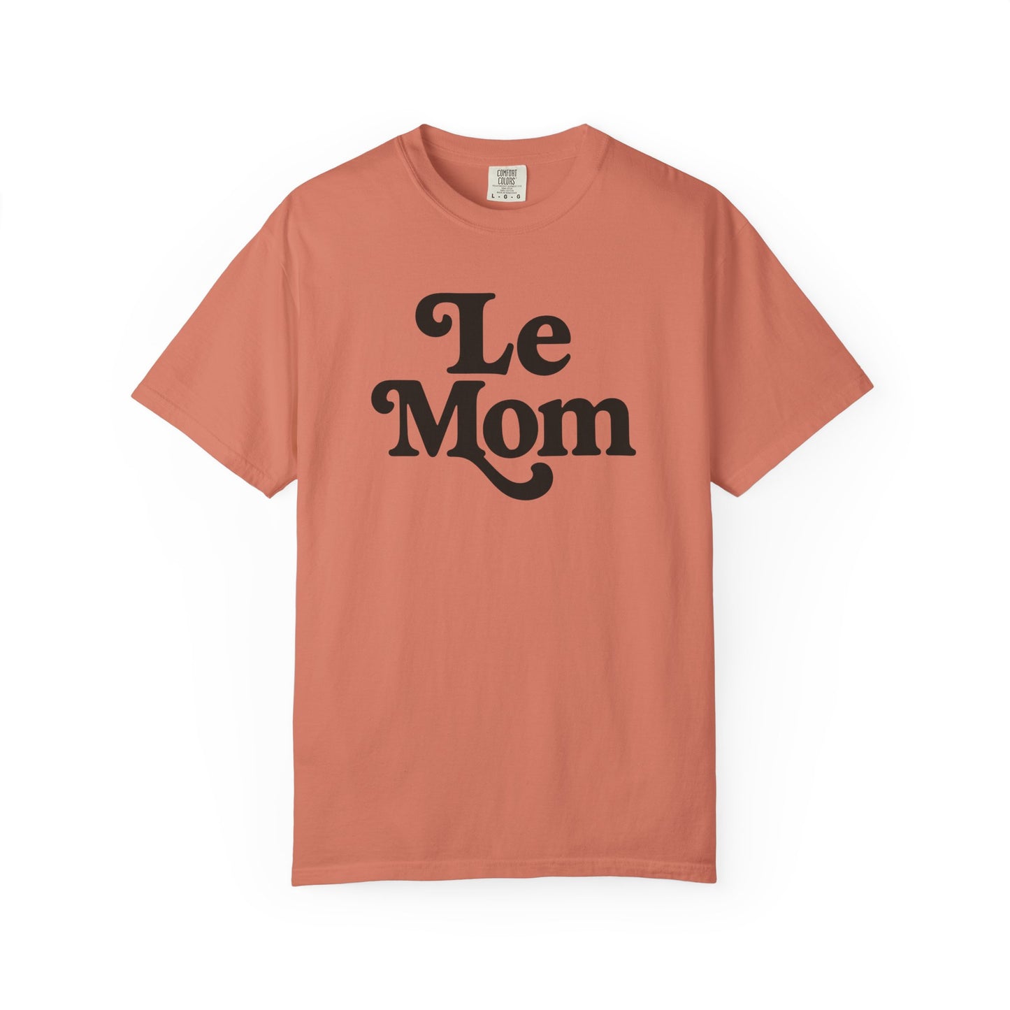 Le Mom T-Shirt | Retro Script Mom Tee, Mother's Day Shirt, Comfort Colors