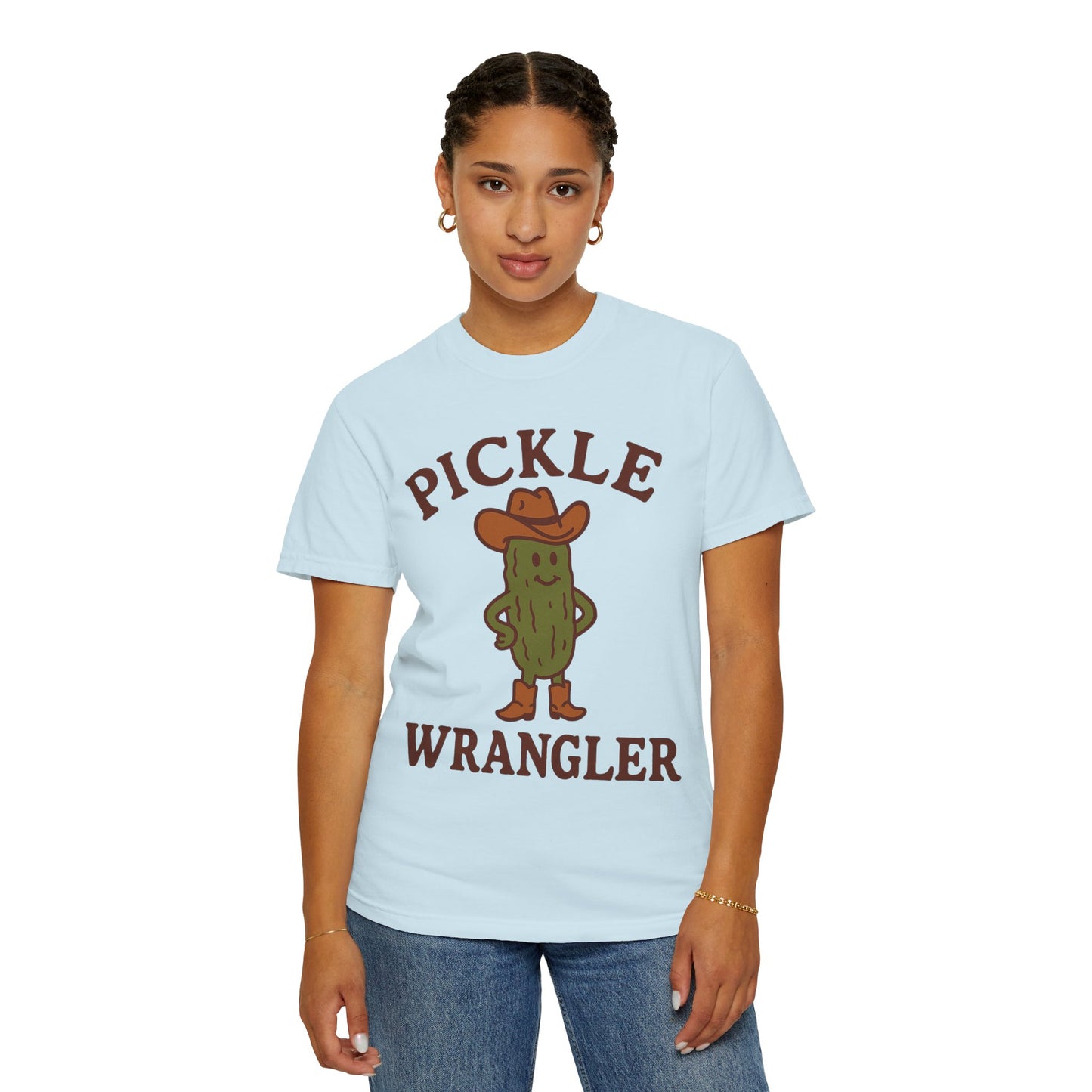 Pickle Wrangler T-shirt - Funny Western Comfort Colors Tee