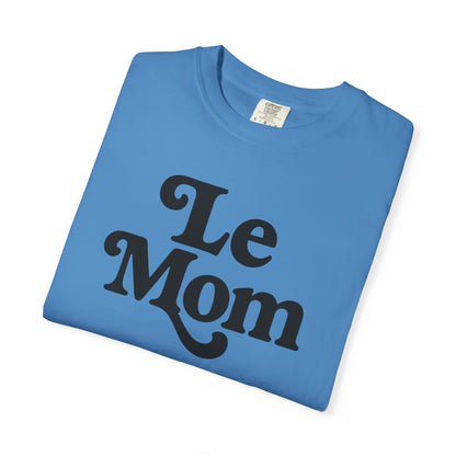Le Mom T-Shirt | Retro Script Mom Tee, Mother's Day Shirt, Comfort Colors