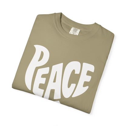 Dove Peace Comfort Colors Tee, Unisex Shirt for Dove Lovers, Peaceful Vibes Tee, Unique Gift for Peace Enthusiasts, Casual Dove Graphic Tee,