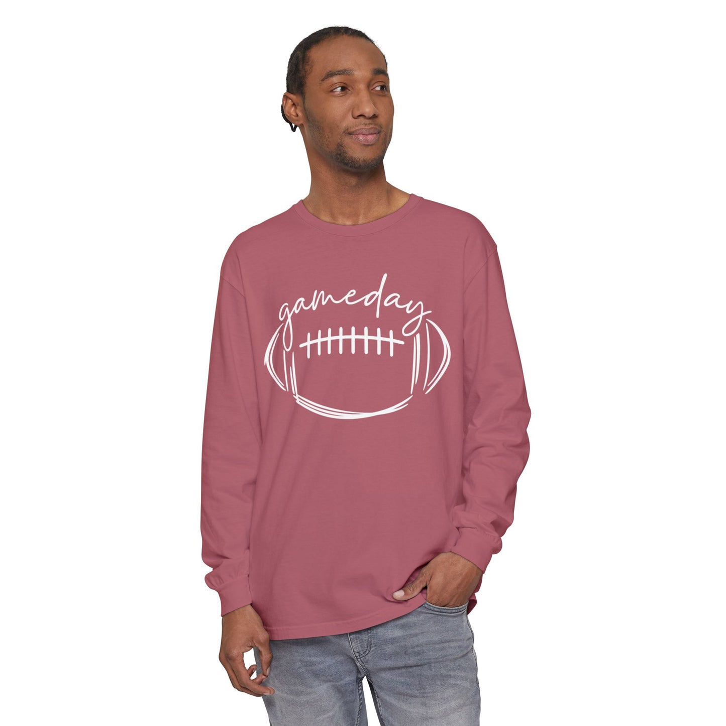 Gameday Long Sleeve T-Shirt - Soft & Stylish Casual Wear, Perfect for Everyday, Gifts, Birthdays, Holidays, All Seasons, Gameday