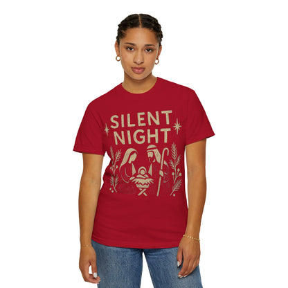 Silent Night Christmas T-shirt