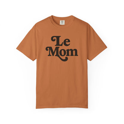 Le Mom T-Shirt | Retro Script Mom Tee, Mother's Day Shirt, Comfort Colors