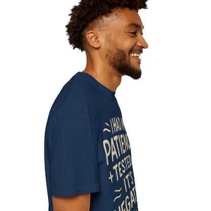 Patience tested funny Comfort Colors T-shirt