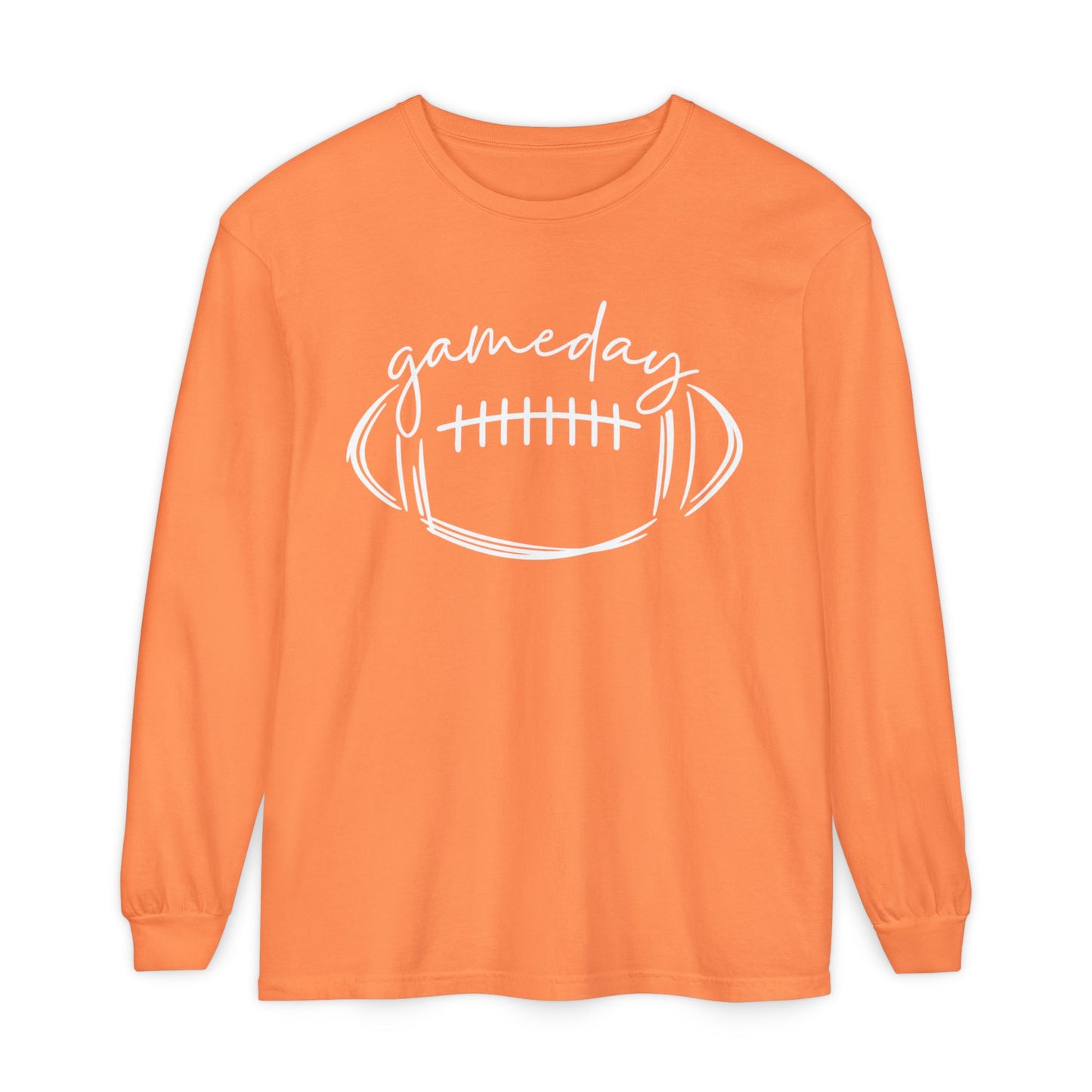 Gameday Long Sleeve T-Shirt - Soft & Stylish Casual Wear, Perfect for Everyday, Gifts, Birthdays, Holidays, All Seasons, Gameday