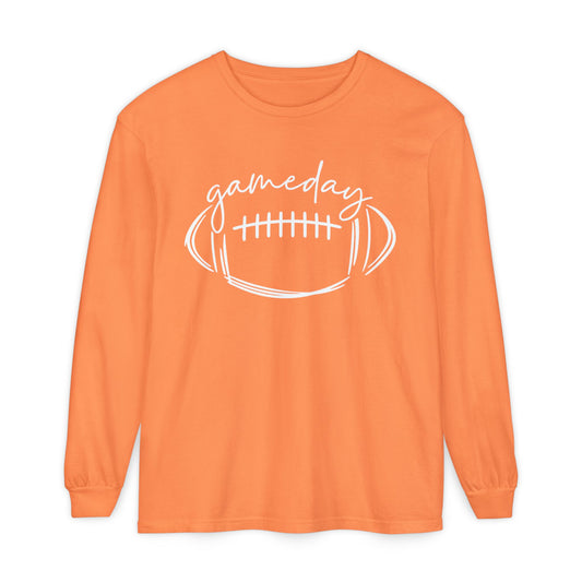 Gameday Long Sleeve T-Shirt - Soft & Stylish Casual Wear, Perfect for Everyday, Gifts, Birthdays, Holidays, All Seasons, Gameday