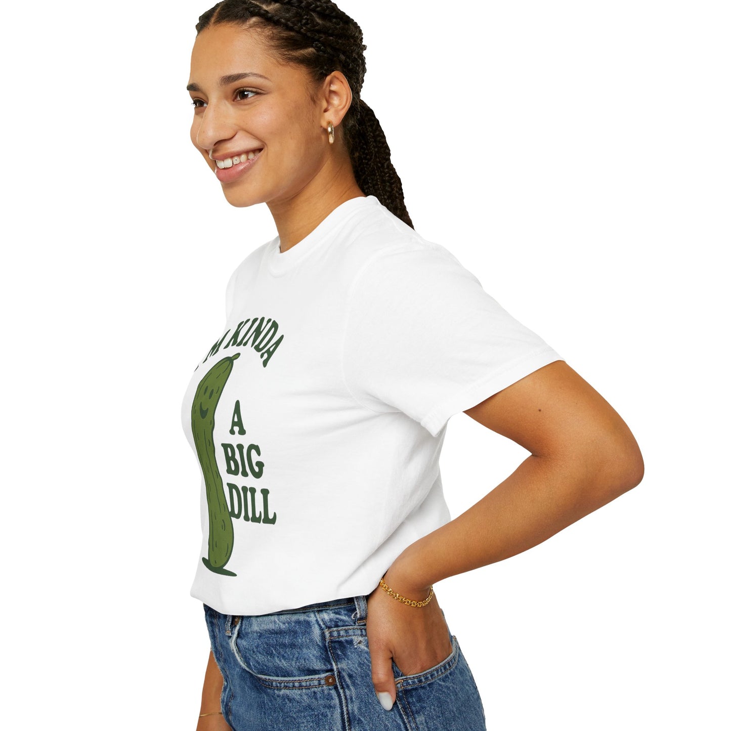 I'm Kinda a Big Dill pickle shirt | funny pickle graphic tee Comfort Colors T-shirt
